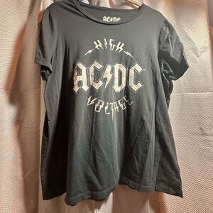 AC/DC “High Voltage” Graphic Band Tee | Vintage Classic Rock Style | XXL